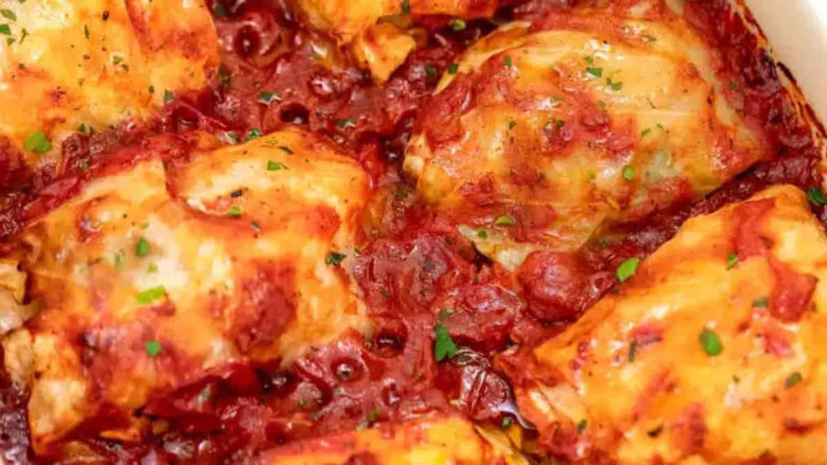 Stuffed Cabbage Rolls.