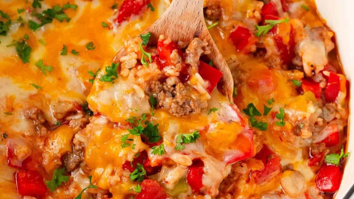 Stuffed Pepper Casserole.