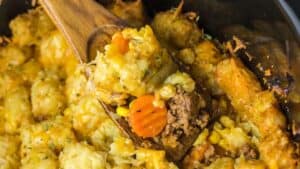 Tater tot shepherd's pie.