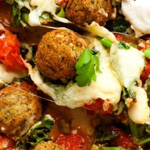 Falafel bake.