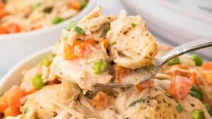 Chicken and dumplings.