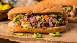 Chopped Italian sandwich.