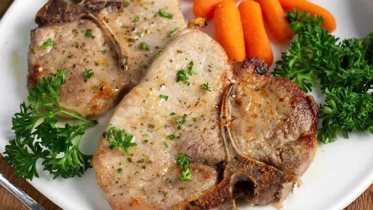 Baked Ranch Pork Chops.