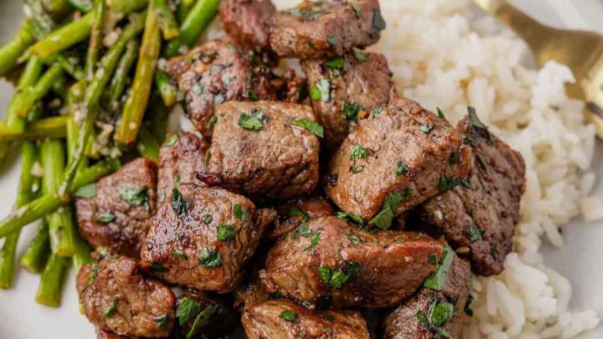 Beef Tenderloin Tips.