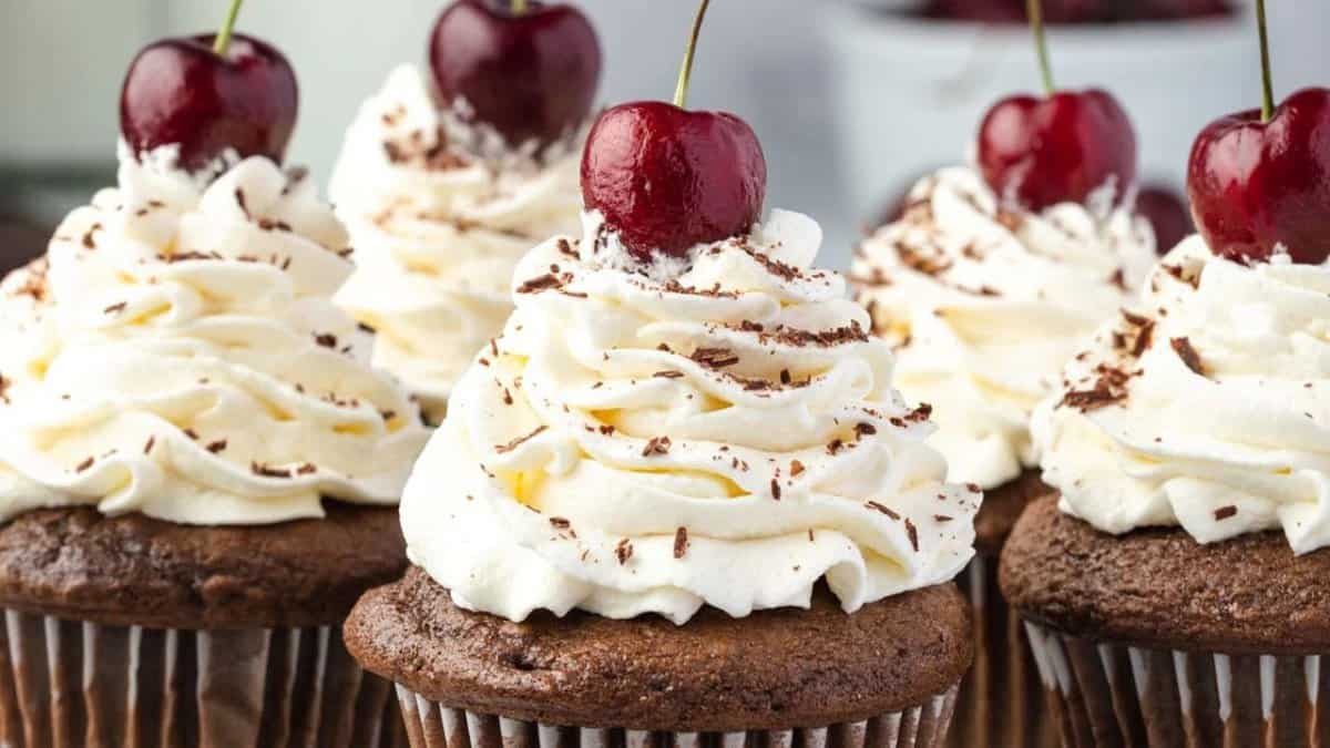 Black Forest Cupcakes.