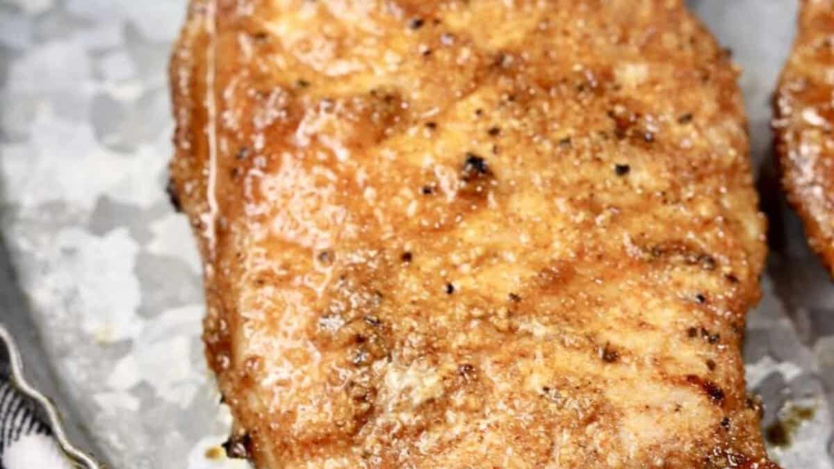 Brown Sugar Pork Chops.