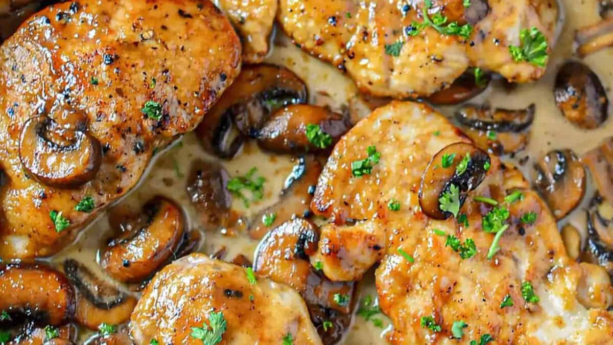 Chicken Marsala.