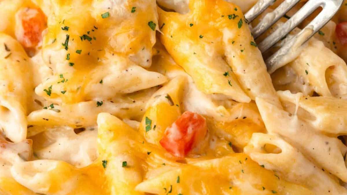 Chicken Pasta Casserole.