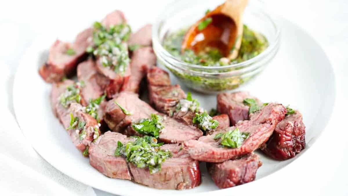 Chimichurri Steak.