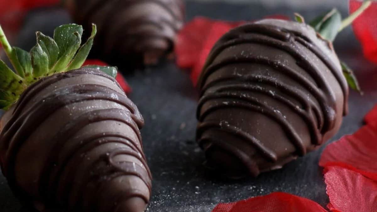 Chocolate Covered Strawberries.