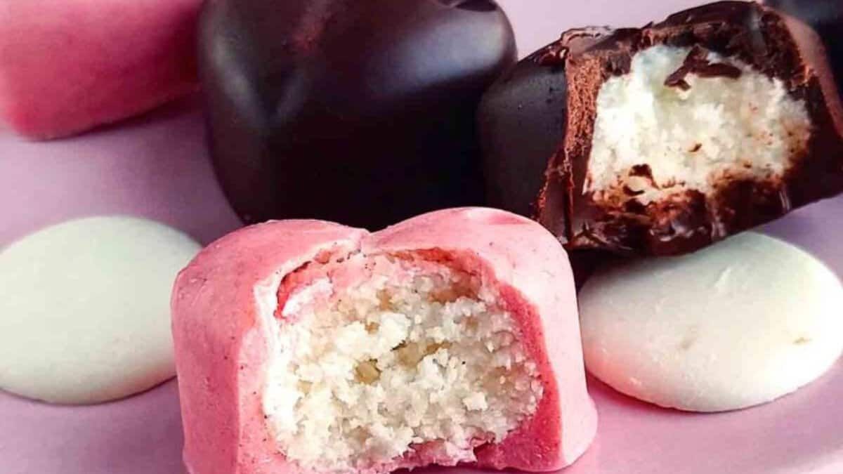 Coconut Hearts Candy.