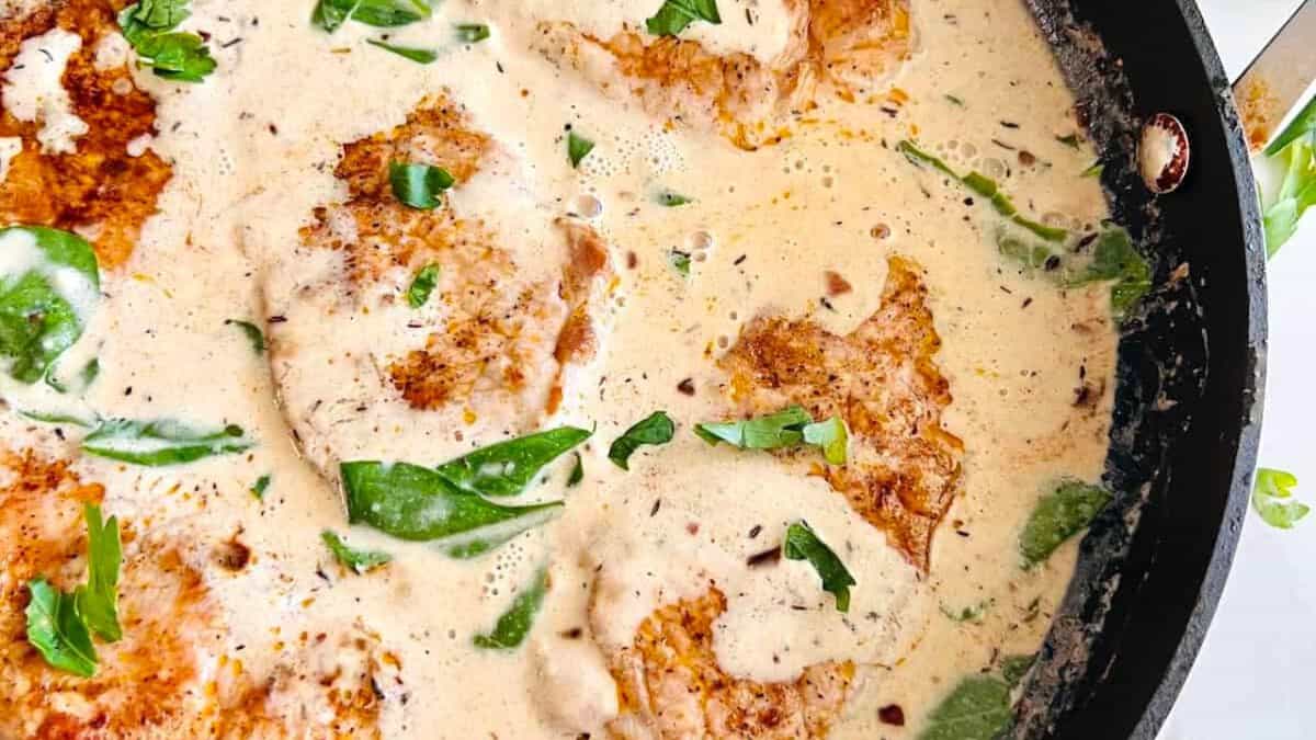 Creamy Dijon Pork Chops.