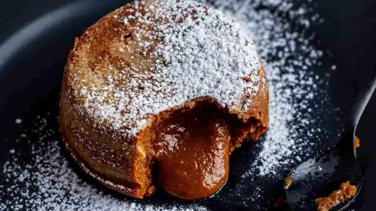 Dulce de Leche Lava Cakes.