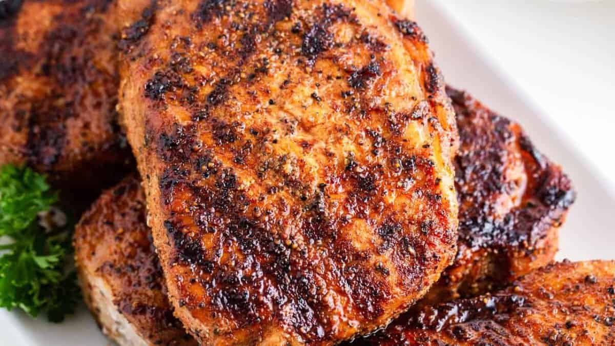 Grilled Pork Chops.