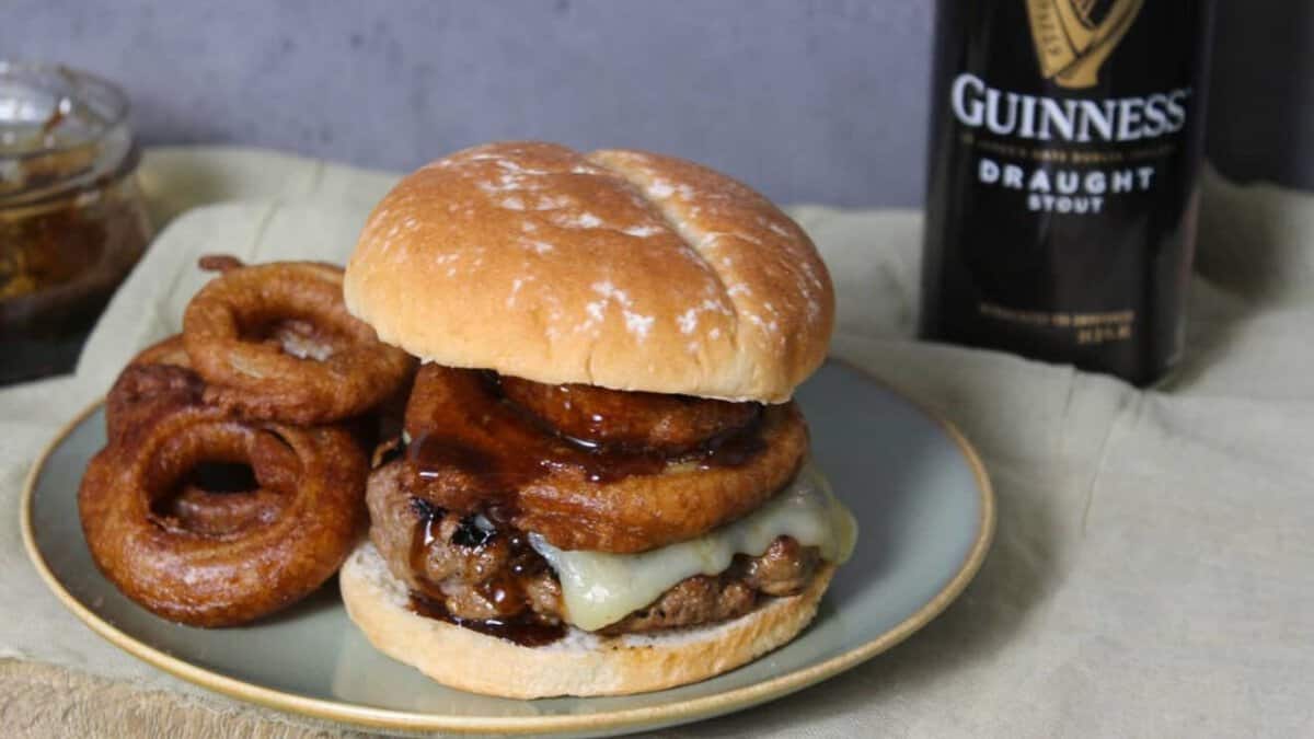 Guinness Burger.