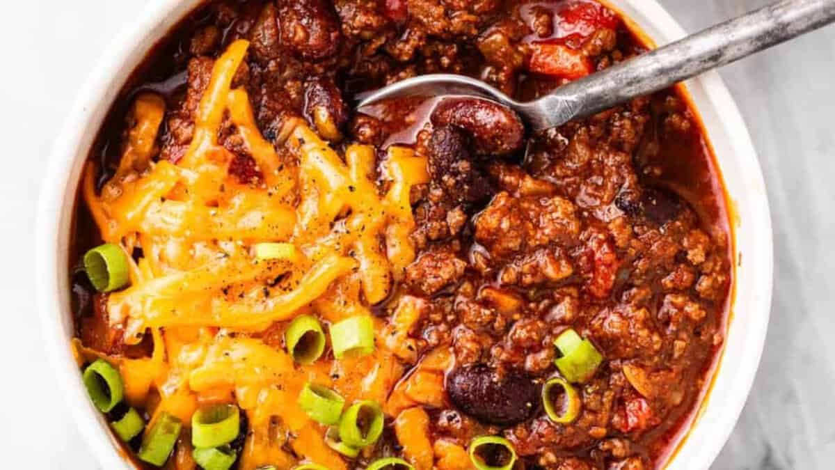 Guinness Spiked Irish Chili.