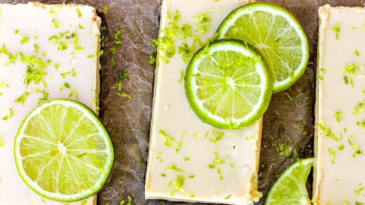 Key Lime Pie Bars.