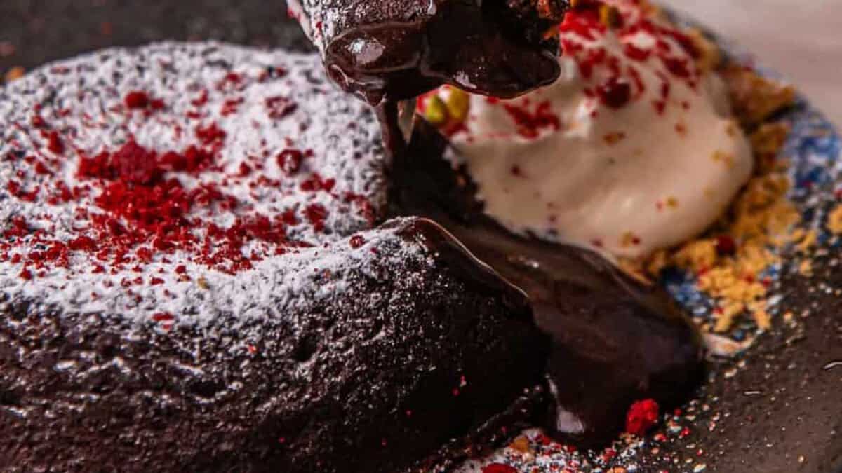 Molten Chocolate Cake.