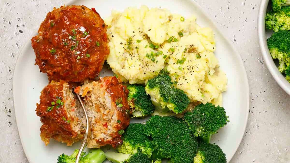 Muffin Pan Turkey Meatloaf.