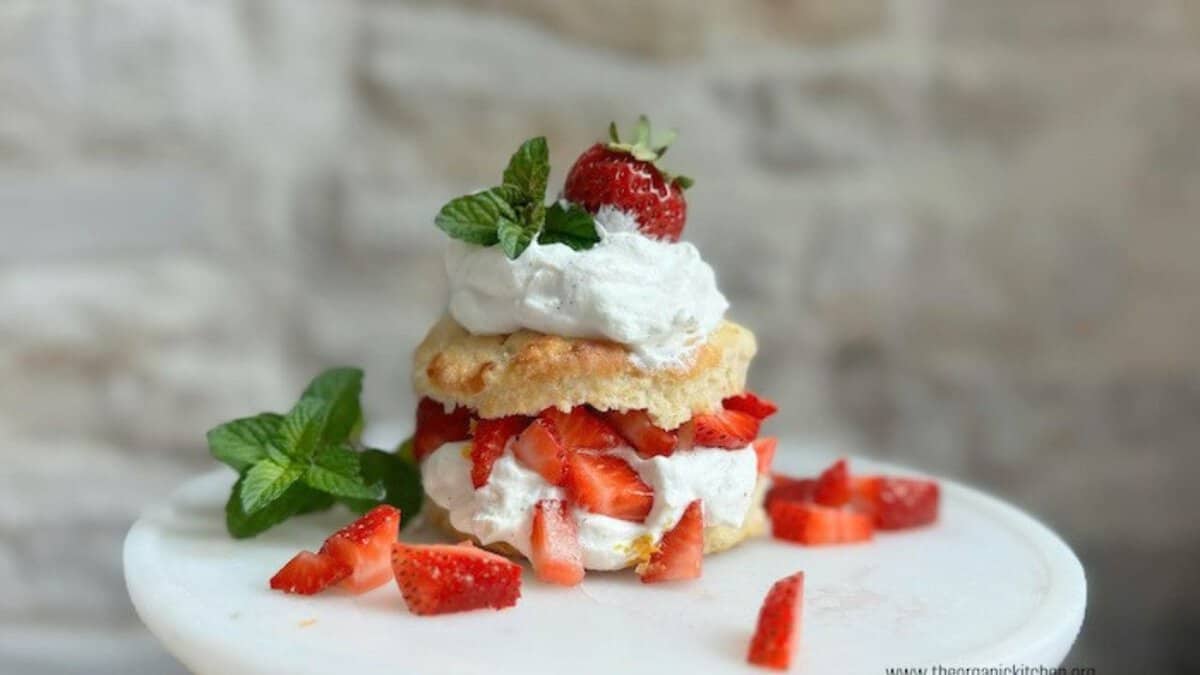 Old Fashioned Strawberry Shortcake.