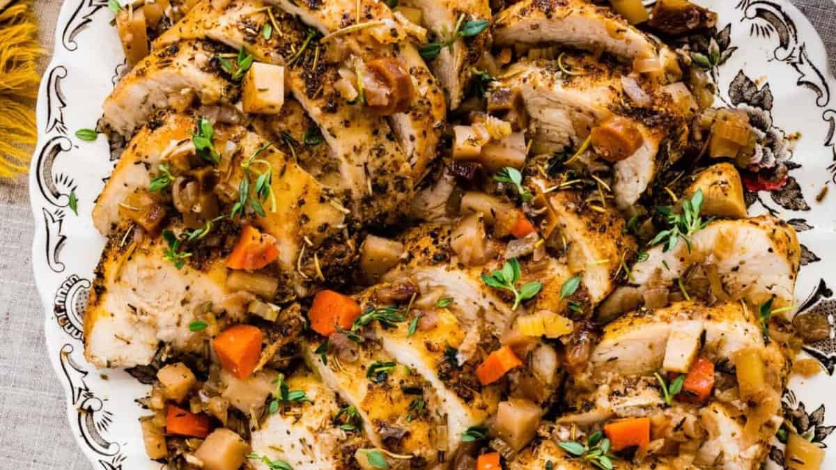 Oven Baked Chicken Breast.