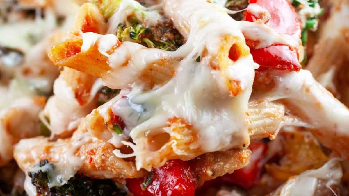 Roasted Vegetable Pasta Bake.