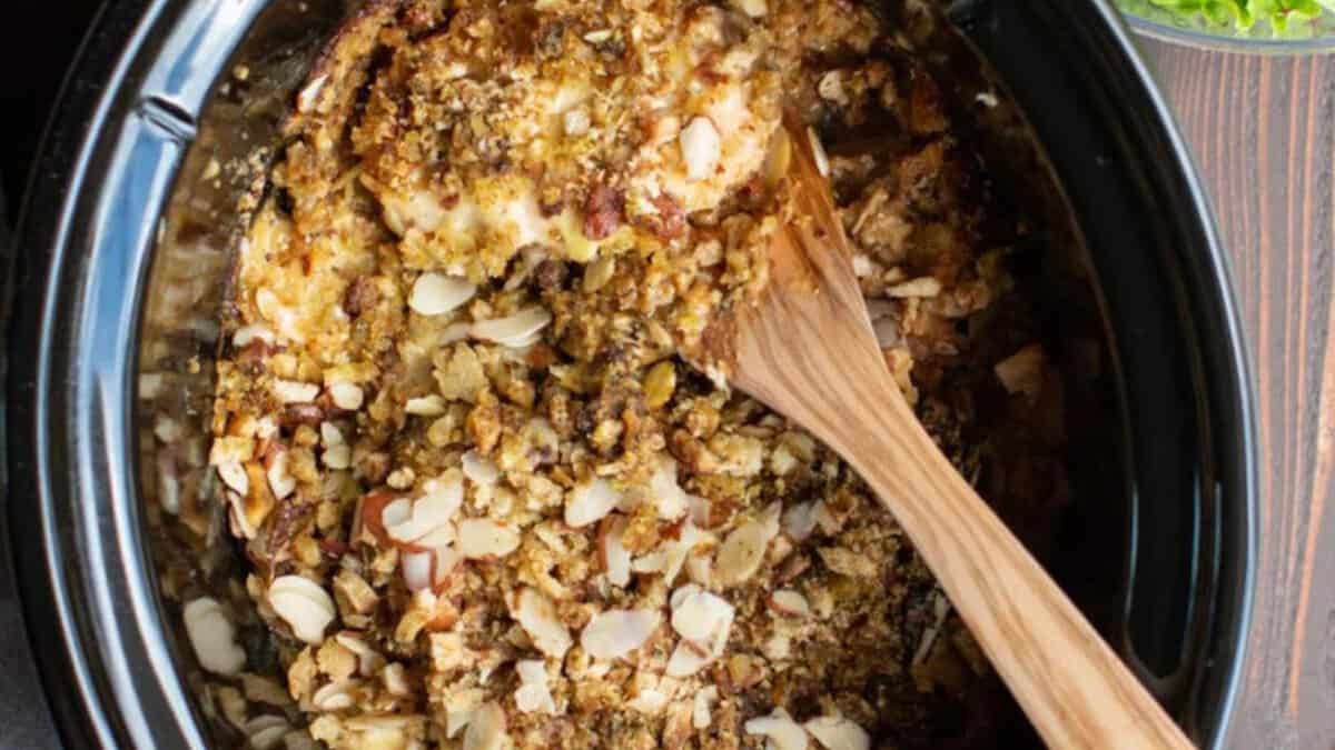 Slow Cooker Alpine Pork Chops.