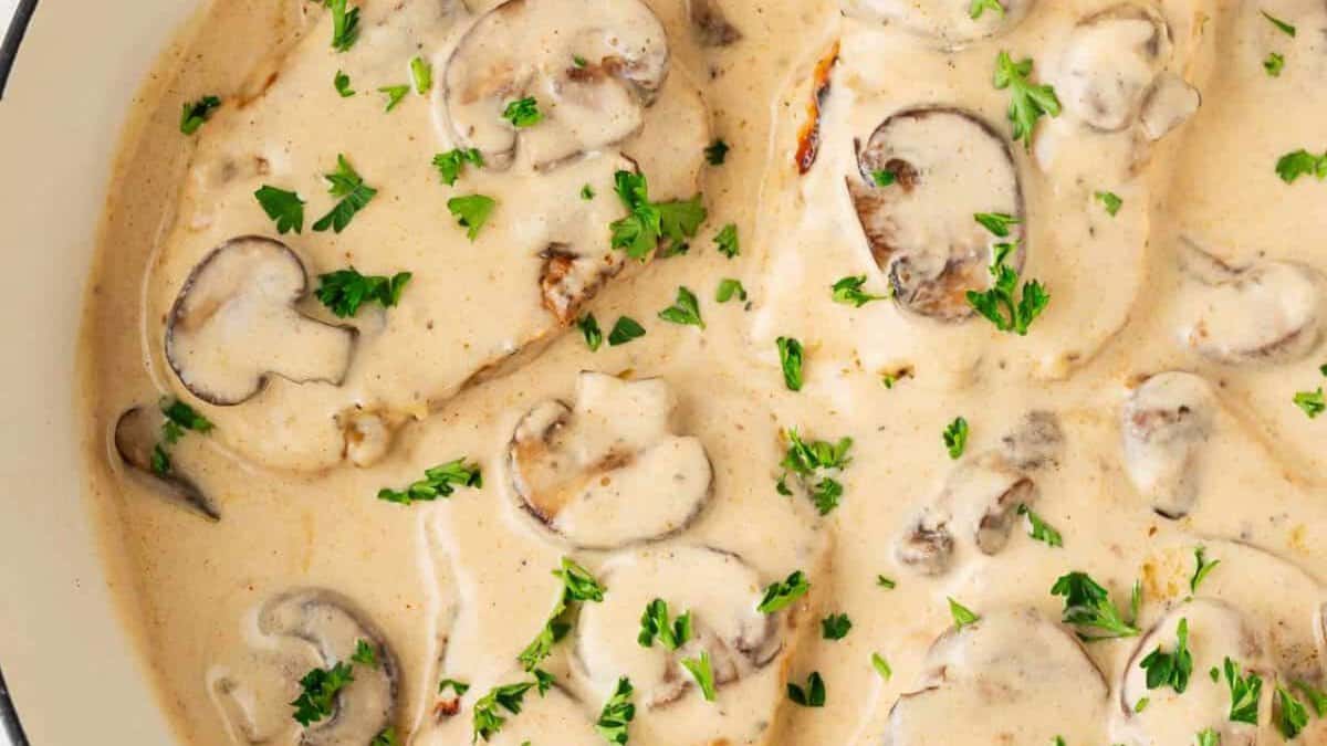 Smothered Pork Chops.