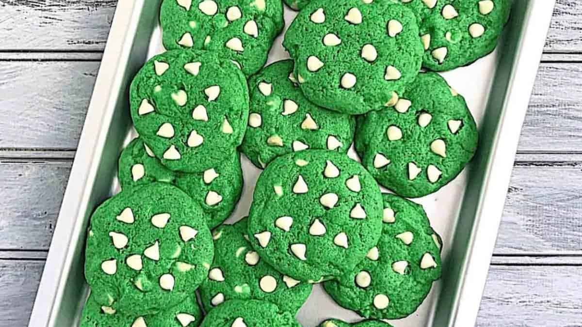 St Patrick’s Day Cookies.