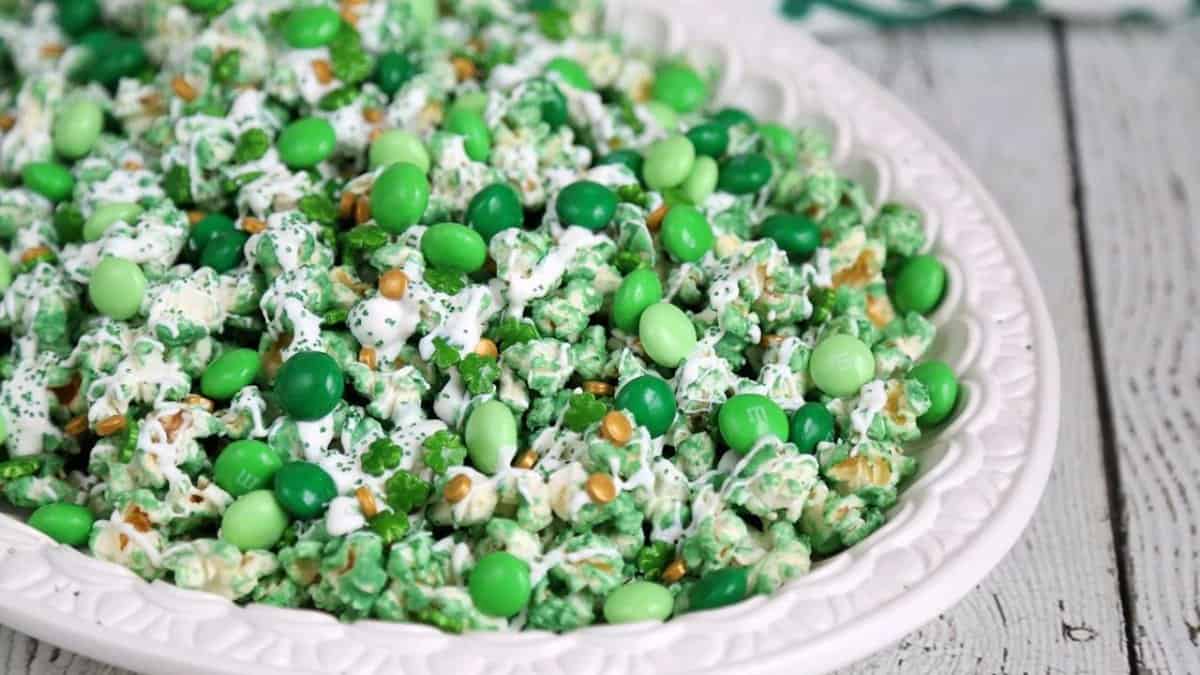 St. Patrick's Day Popcorn.