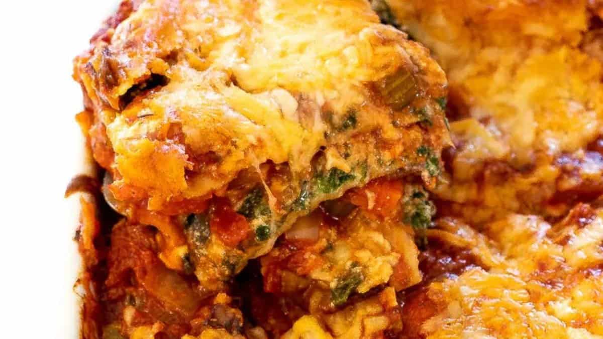 Vegetarian Lasagna.