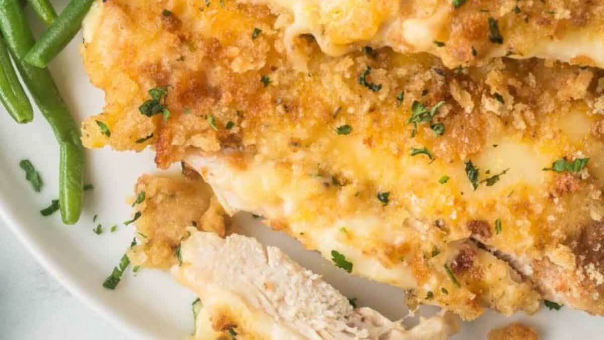 Baked Swiss Chicken.