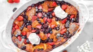 Triple berry croissant.