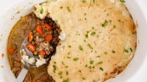 Slow cooker shepherd's pie.