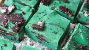 Green oreo fudge.