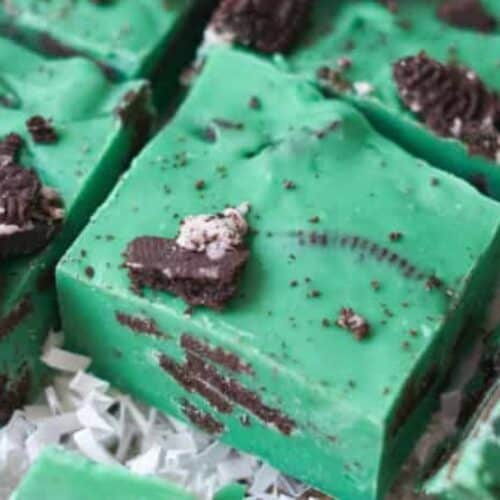Green oreo fudge.