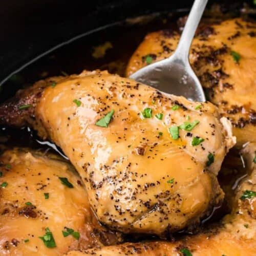 Brown sugar chicken.