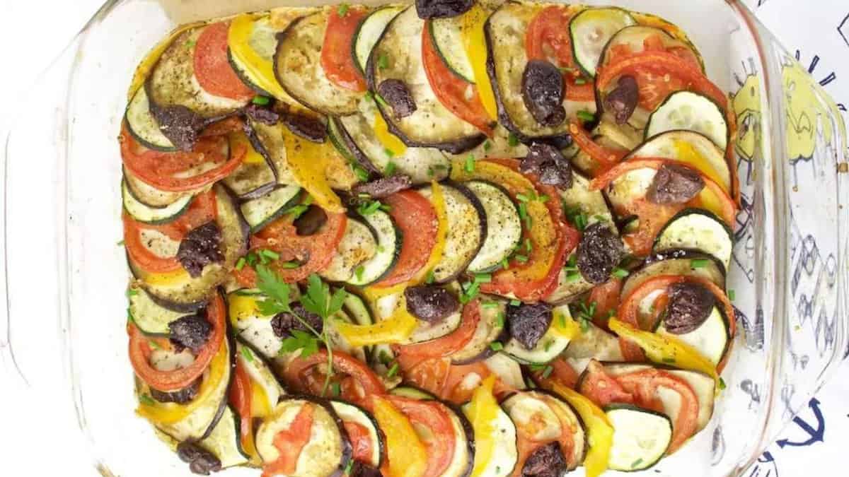 Baked Ratatouille.