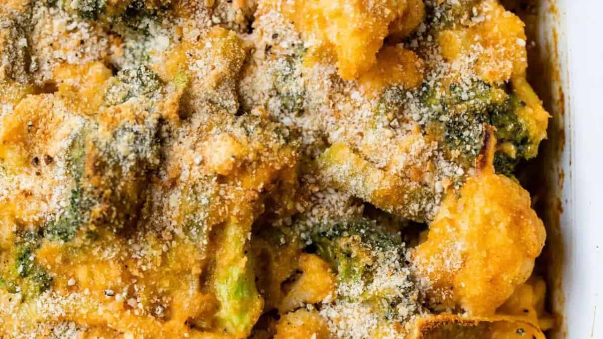 Broccoli Cauliflower Casserole.