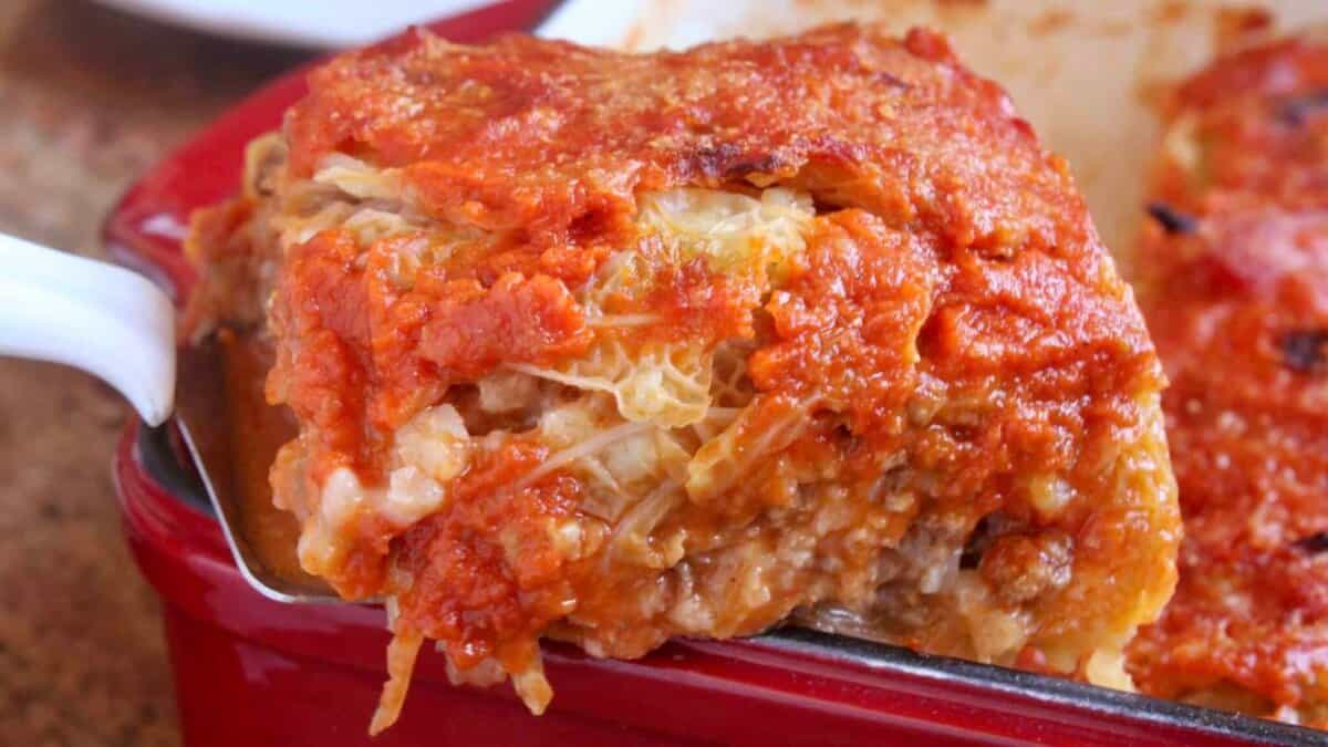 Cabbage Casserole.