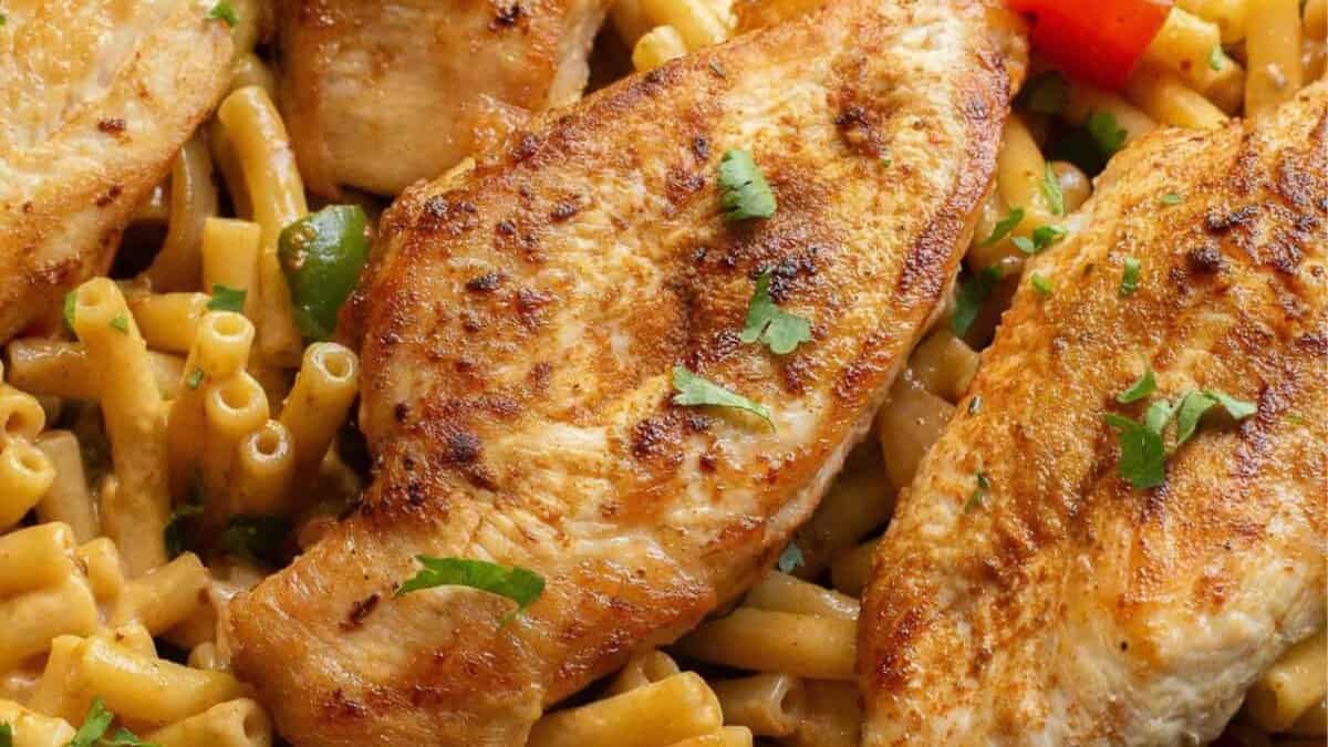 Chicken Fajita Pasta.