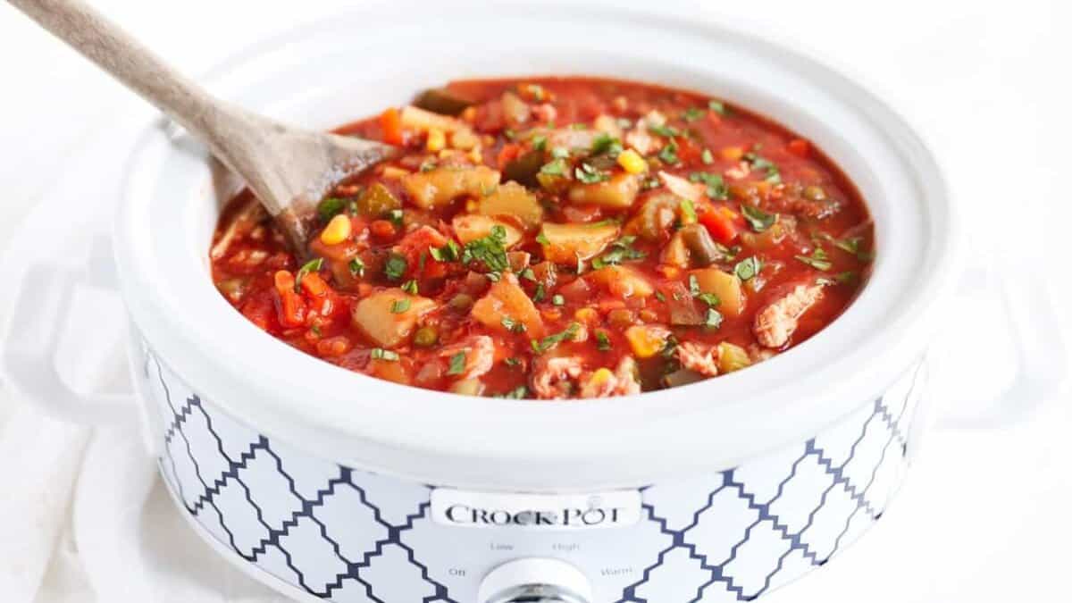 Chicken Vegetable Soup.