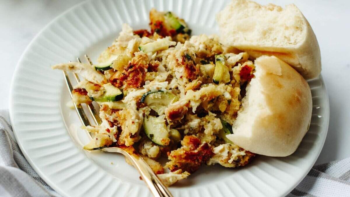 Chicken Zucchini Casserole.