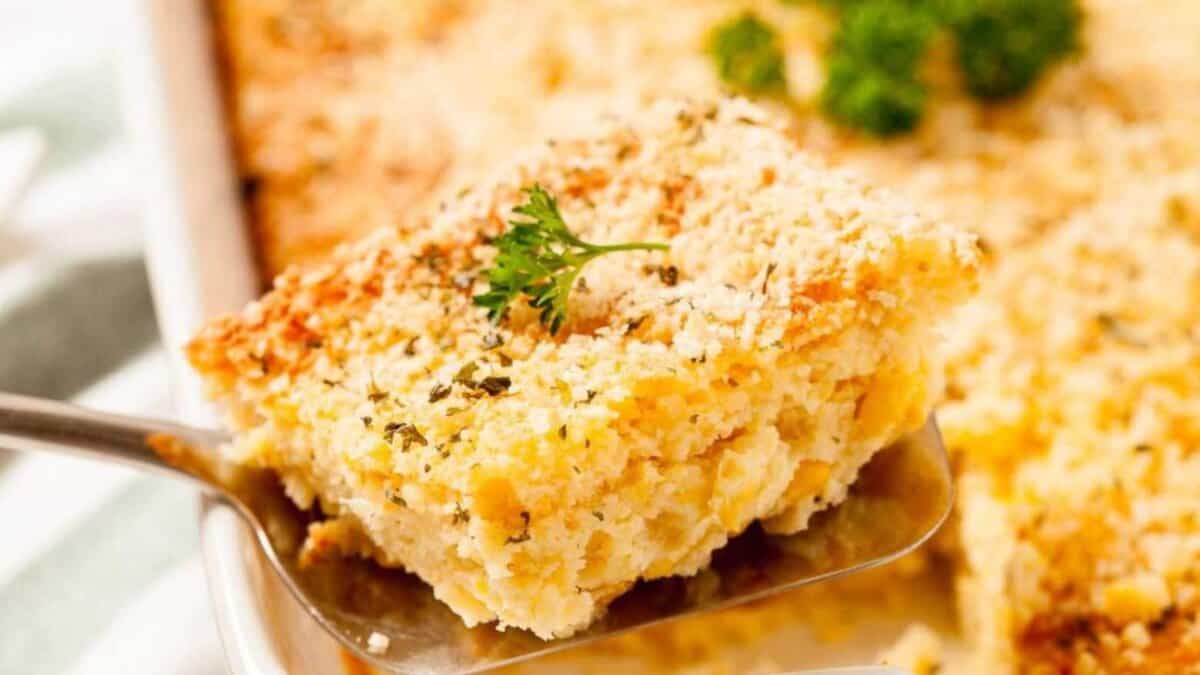 Corn Casserole.