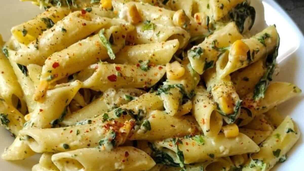 Cream Cheese Pasta.