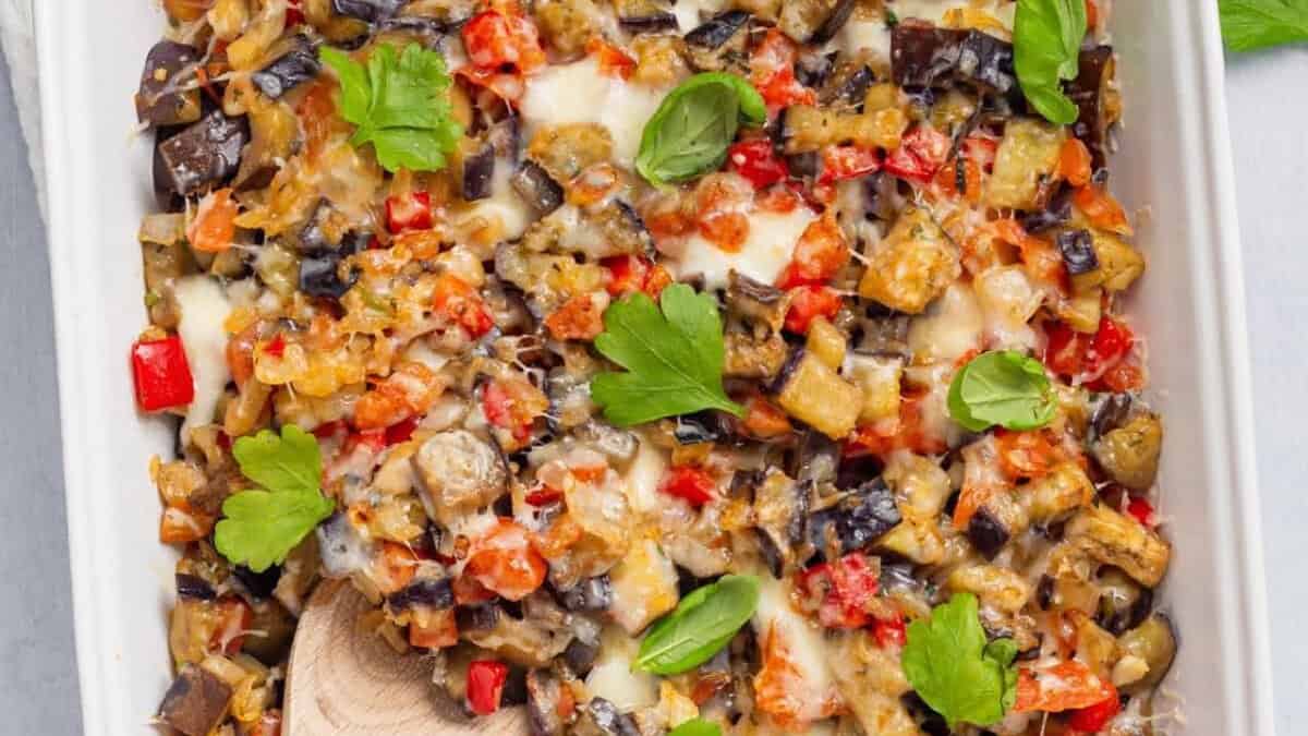 Eggplant Casserole.