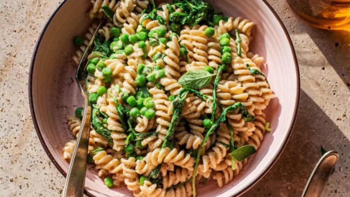 Hummus Pasta.
