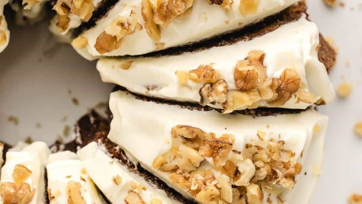 Moist Carrot Pound Cake.