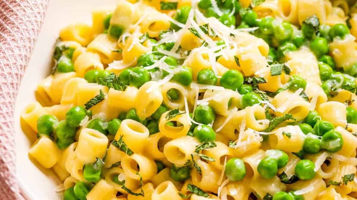 Pasta e Piselli (Pasta with Peas).
