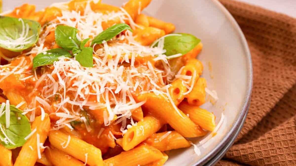 Penne Pomodoro.